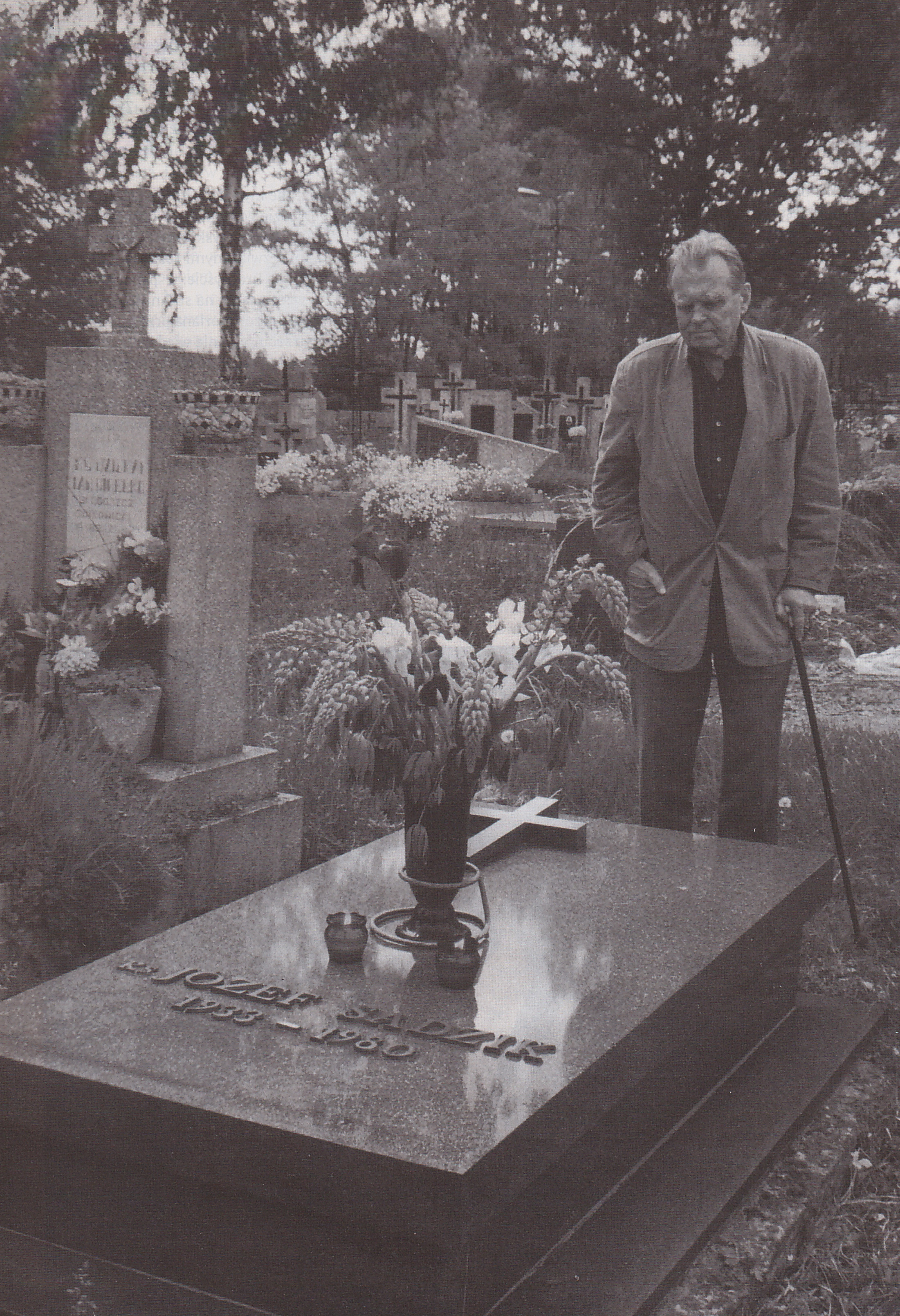 Czesław Miłosz (1995) © Carol Miłosz Miłosz Sułkowice1 1995 fot. Carol Milosz